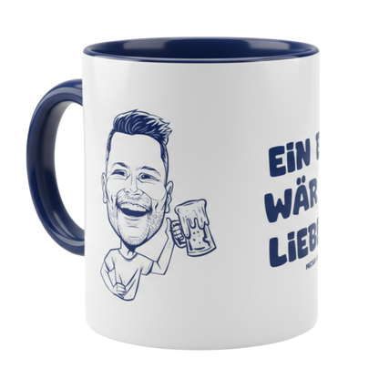 Ein Bier wär mir lieber - Tasse