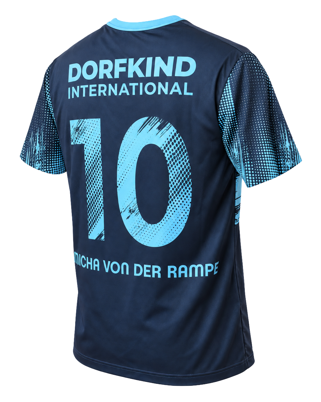 MvdR Trikot Dorfkind International – Rückseite schräg