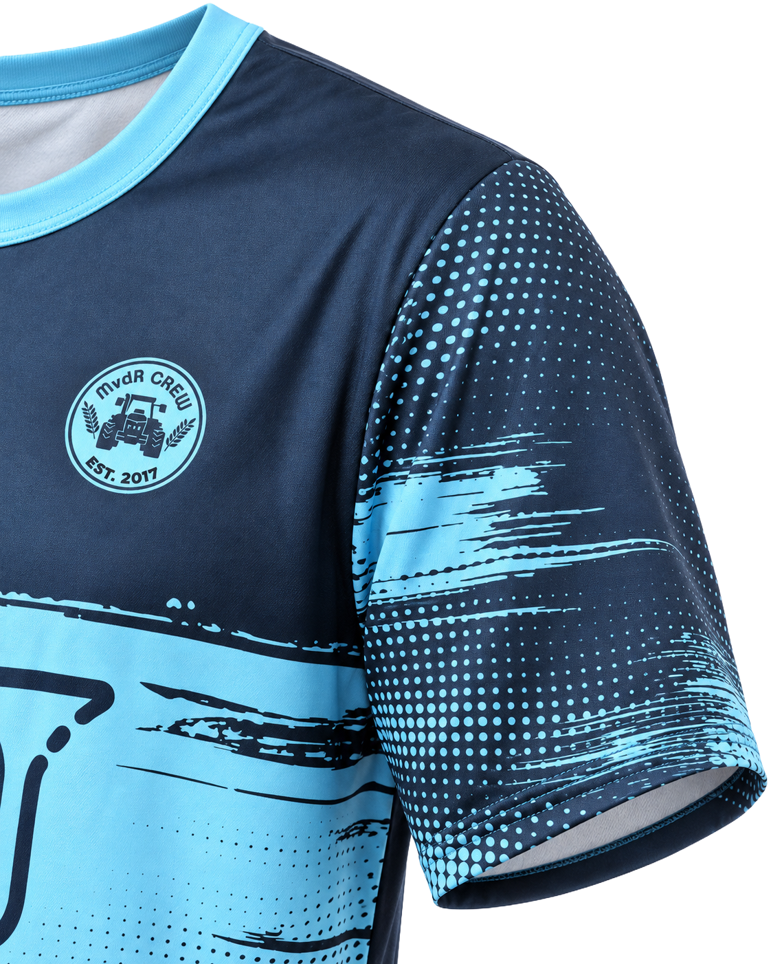 MvdR Trikot Dorfkind International – Detail Ärmel